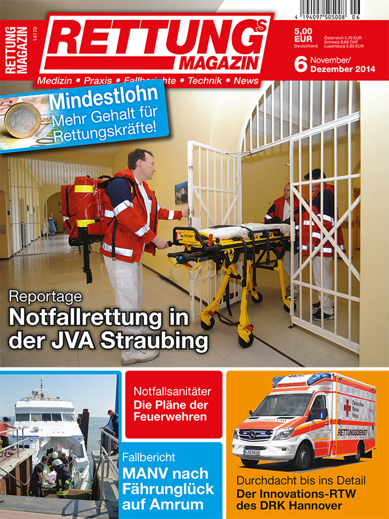 Produkt: Rettungs-Magazin 6/2014 Digital